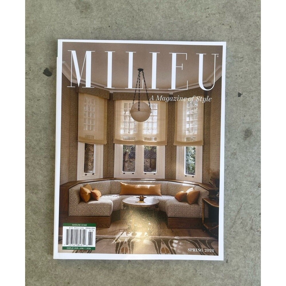 MILIEU MAGAZINE - SPRING 2026 - BRAND NEW